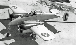 Grumman XP-50. Note the elongated nose.